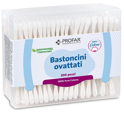PROFAR BASTONCINI OVAT 200PZ PROFAR BASTONCINI OVAT 200PZ