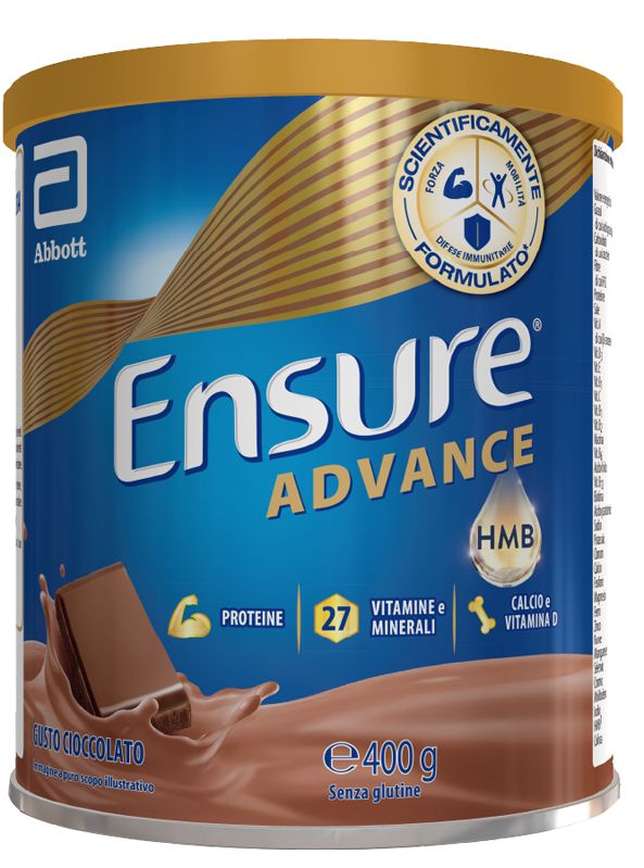 ENSURE ADVANCE CIOCCOLATO 400G ENSURE ADVANCE CIOCCOLATO 400G