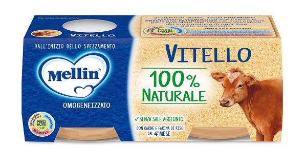 MELLIN OMOG VITELLO 2X80G MELLIN OMOG VITELLO 2X80G