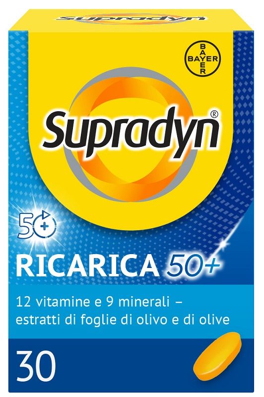 SUPRADYN RICARICA 50+ 30CPR SUPRADYN RICARICA 50+ 30CPR