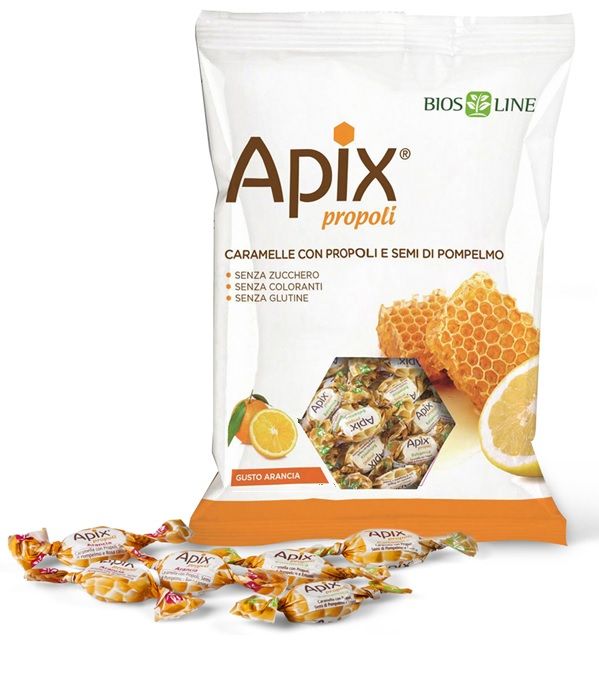 APIX CARAMELLE ARANCIA 50G APIX CARAMELLE ARANCIA 50G