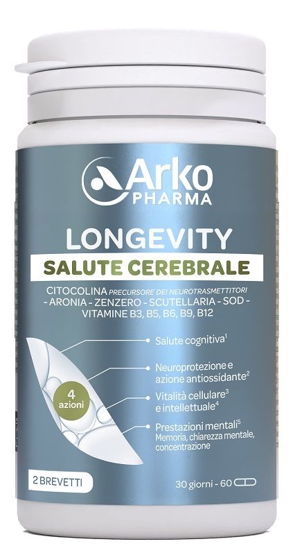 LONGEVITY SALUTE CEREB 60CPS LONGEVITY SALUTE CEREB 60CPS