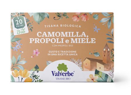TISANA CAMOMILLA PROPOLI MIELE TISANA CAMOMILLA PROPOLI MIELE