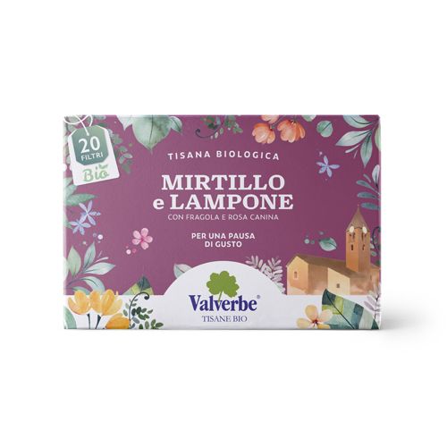 TISANA MIRTILLO E LAMPONE BIO TISANA MIRTILLO E LAMPONE BIO