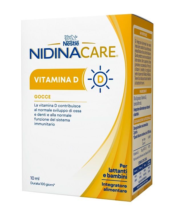 NIDINACARE VITAMINA D 10ML NIDINACARE VITAMINA D 10ML