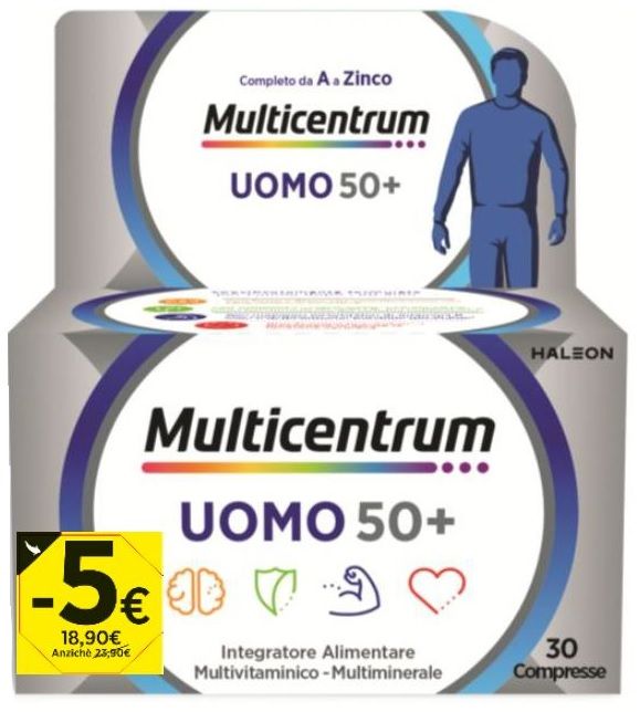 MULTICENTRUM U50+ 30CPR PROM26 MULTICENTRUM U50+ 30CPR PROM26
