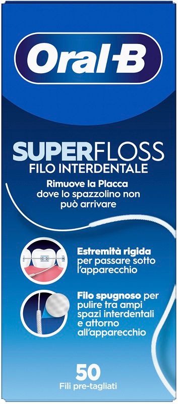 ORALB MAN FILO SUPERFLOSS NEW ORALB MAN FILO SUPERFLOSS NEW