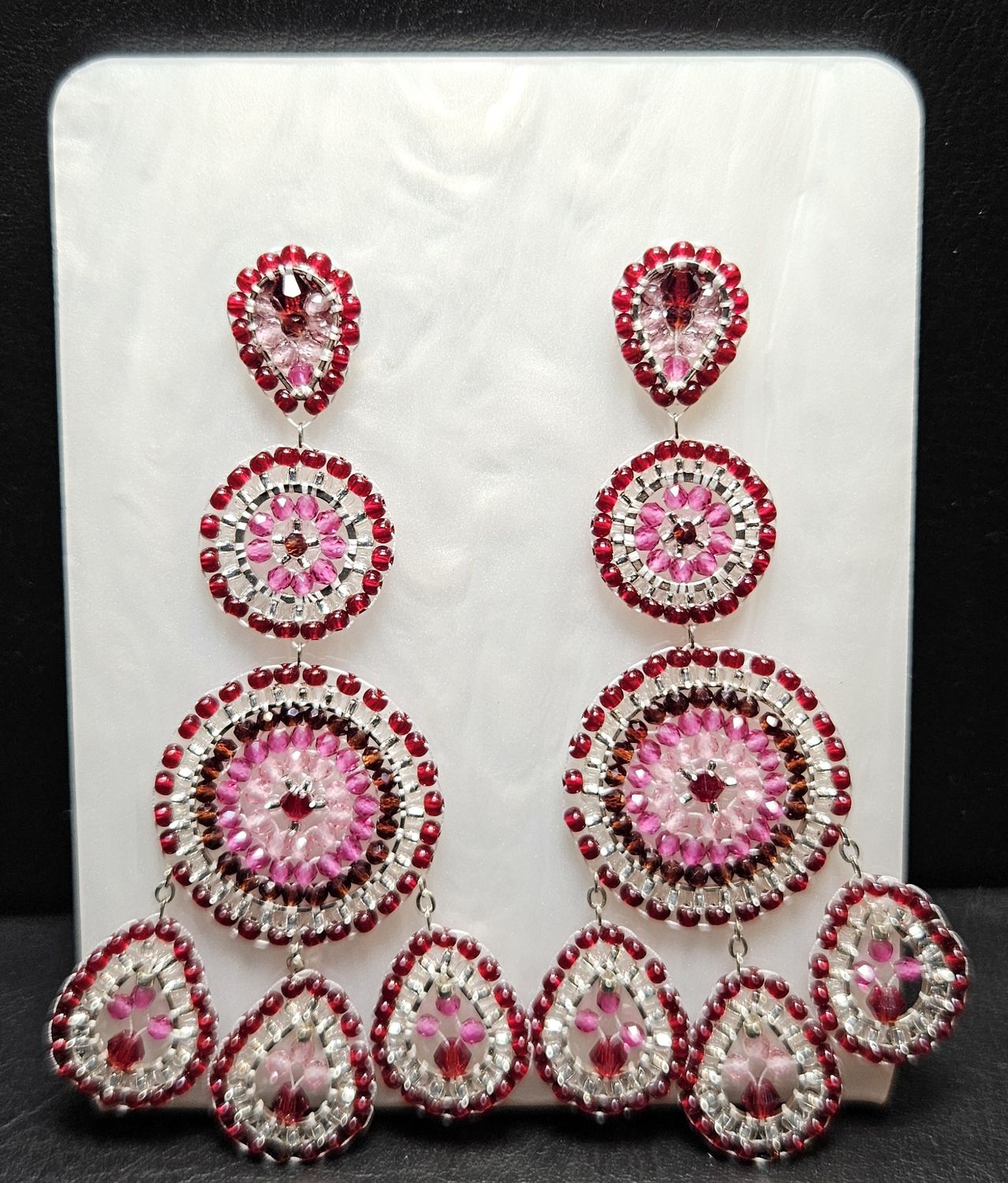 Perlenohrringe mehrteilig mit Stecker Special