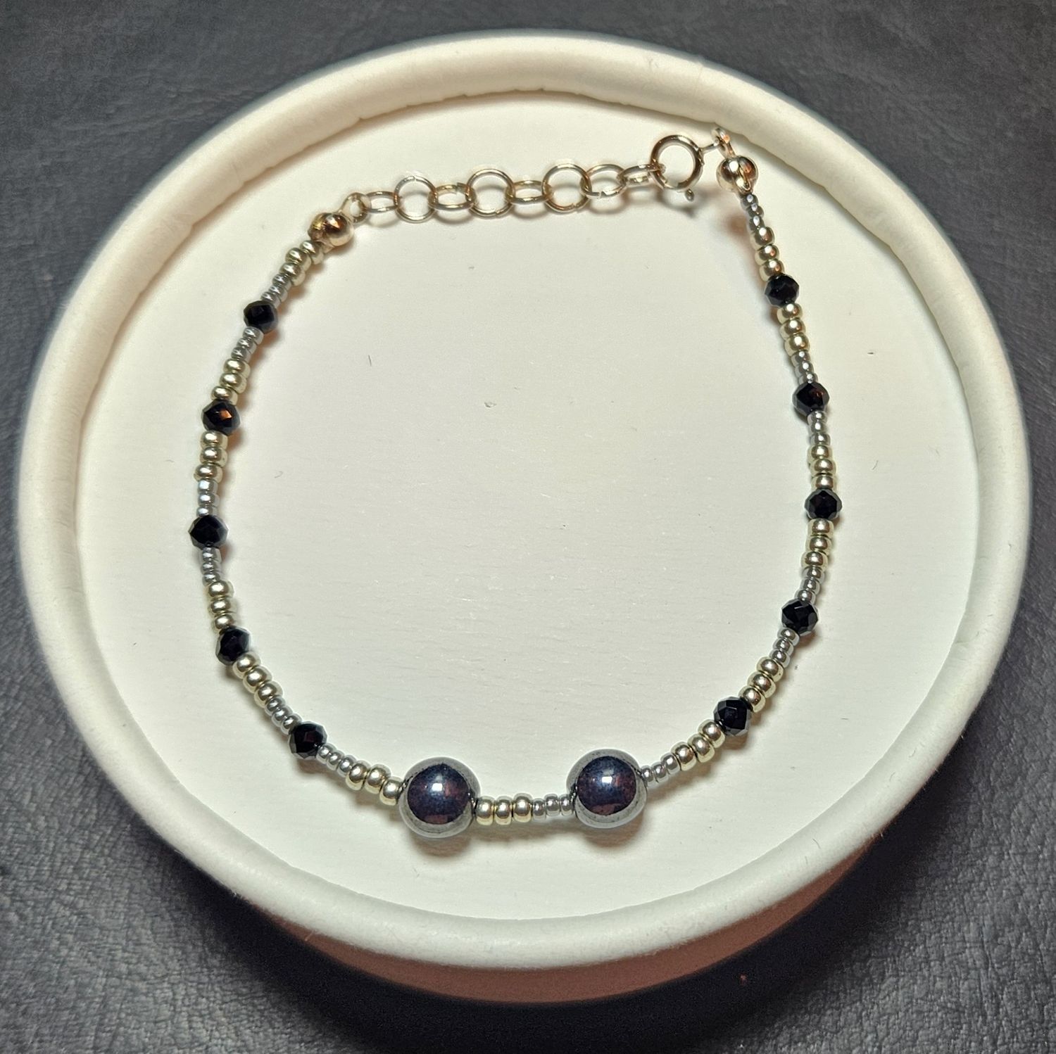 Armband mit Muranoglasperle