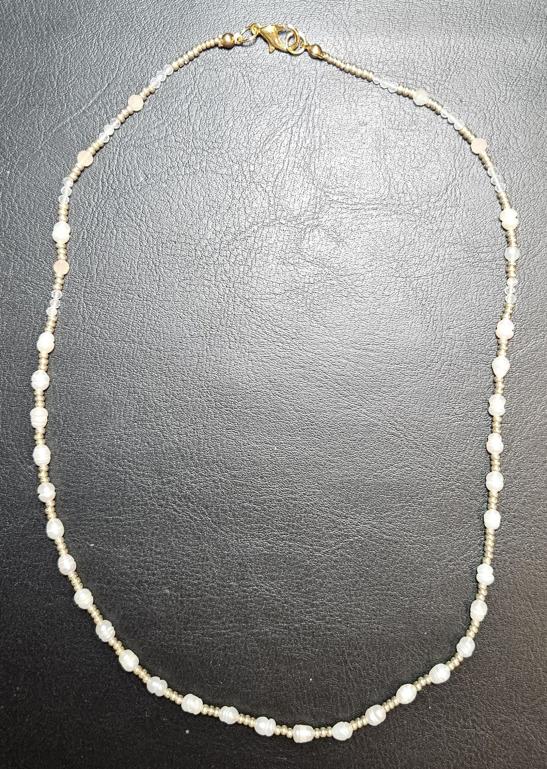 Perlenkette Süßwasserperlen