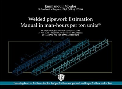 Welded pipework Estimation 
Manual in man-hours per ton units©