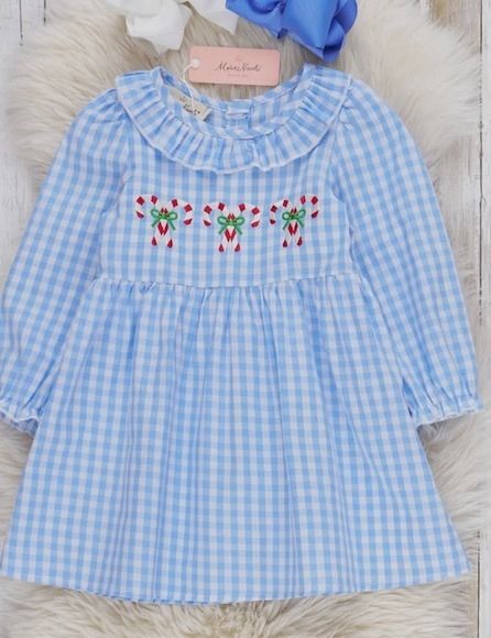 Blue Candy Cane Dress