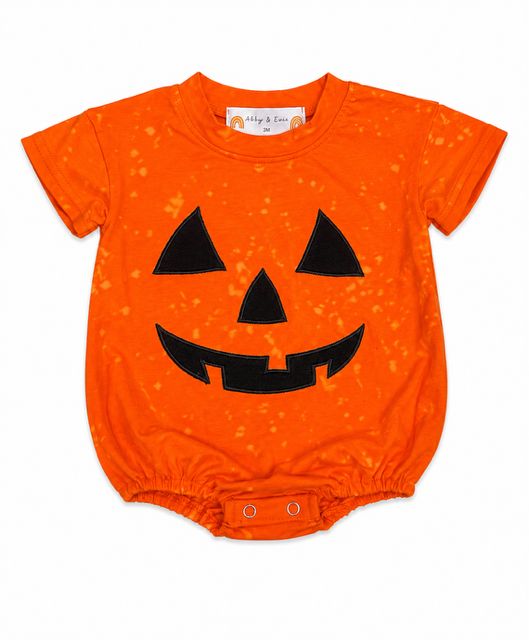 Boy Halloween Pumpkin Bubble