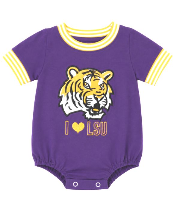 LSU Purple I Love LSU Bubbles