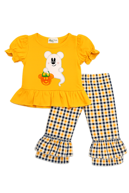 Girls Ghost w Ruffle Pants