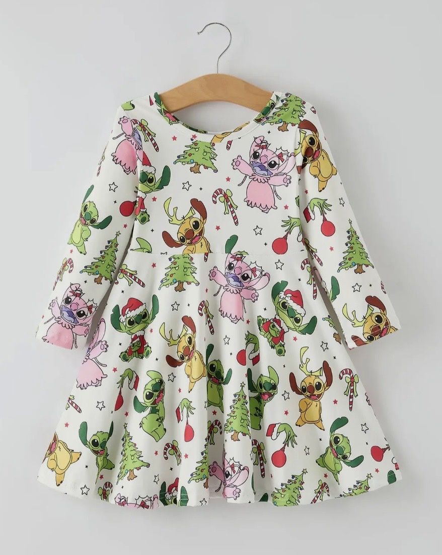 Girls Lilo and Stitch Twirl Dress