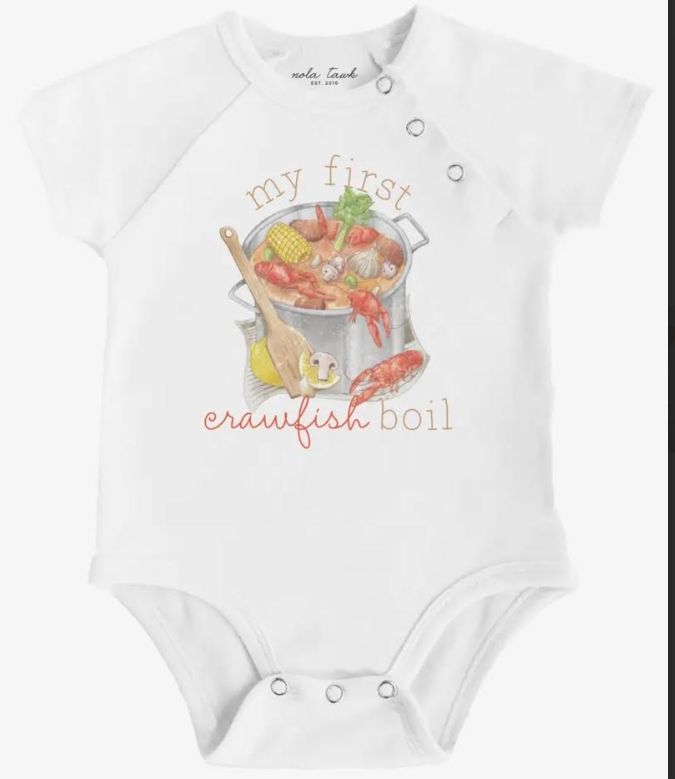 My 1st Crawfish Boil Onesie