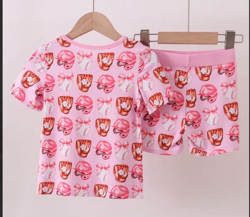 Pink Baseball SS