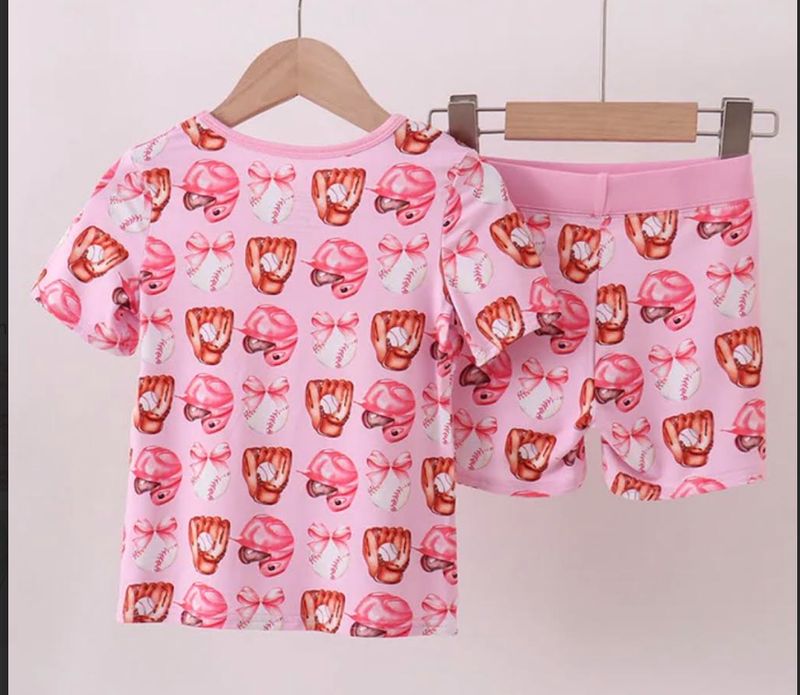 Pink Baseball SS