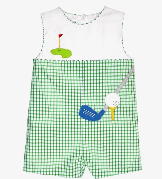 Green Plaid Golf Jon