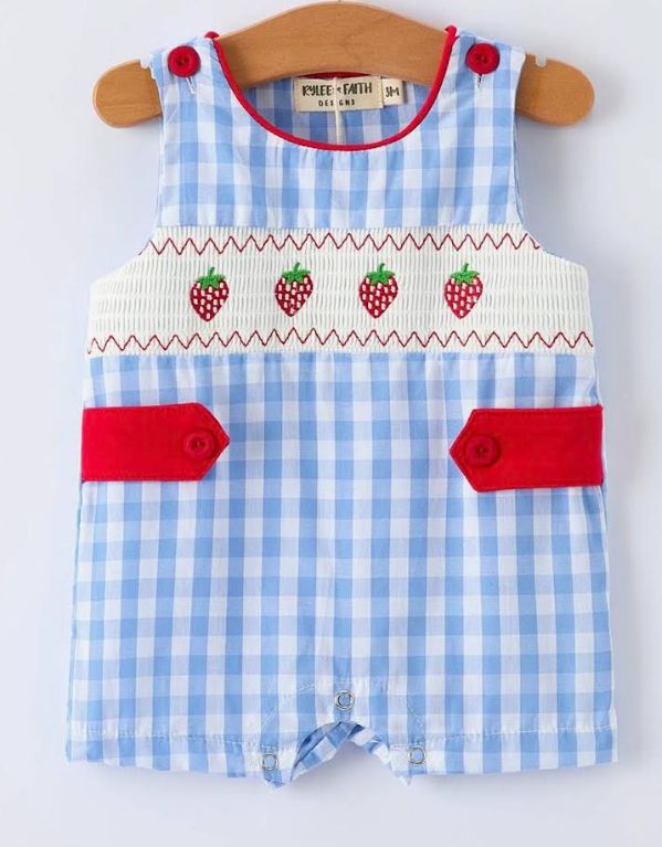 Strawberry Smocked Jon
