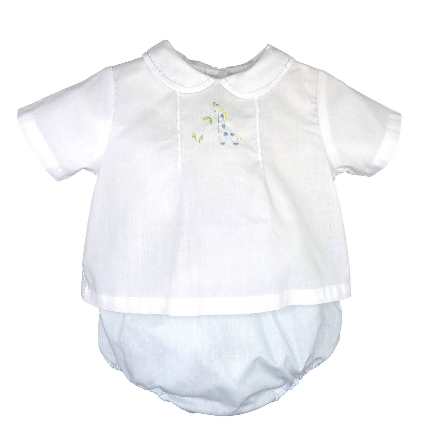 Boys Giraffe Diaper Set, Size: Preemie