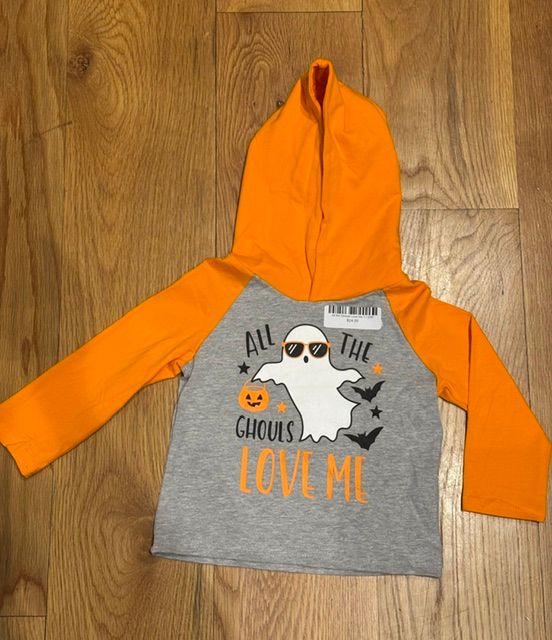 Boys Halloween All the Ghouls Love Me Hoodie