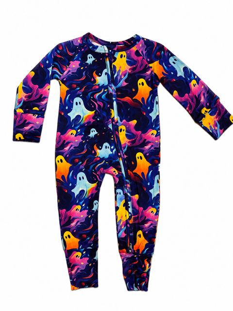 Halloween Glow in the Dark PJ Romper