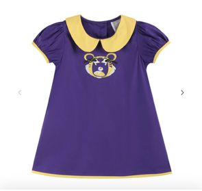 Purple Tiger Shift Dress