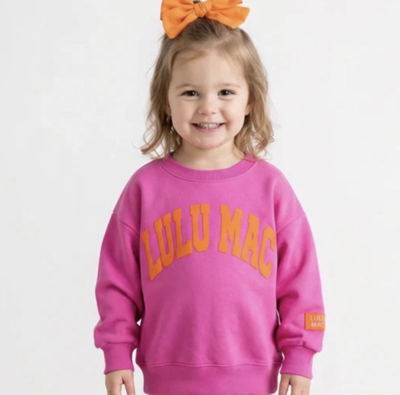 Lulu Mac Fushia Sweatshirt