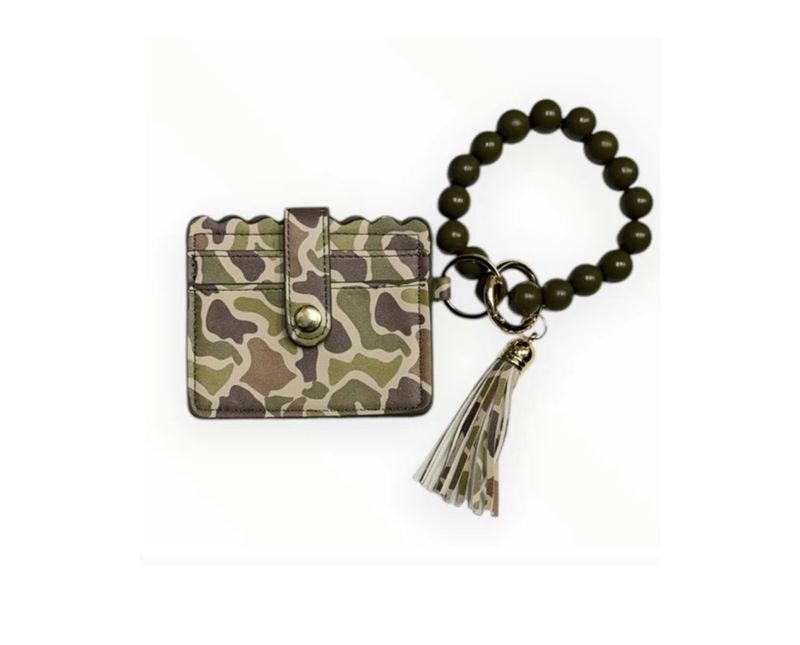 Lulu Mac Camo Wristelet