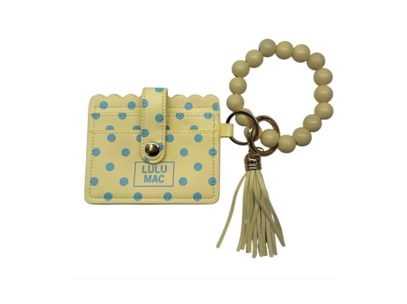 Lulu Mac Yellow Wristelet