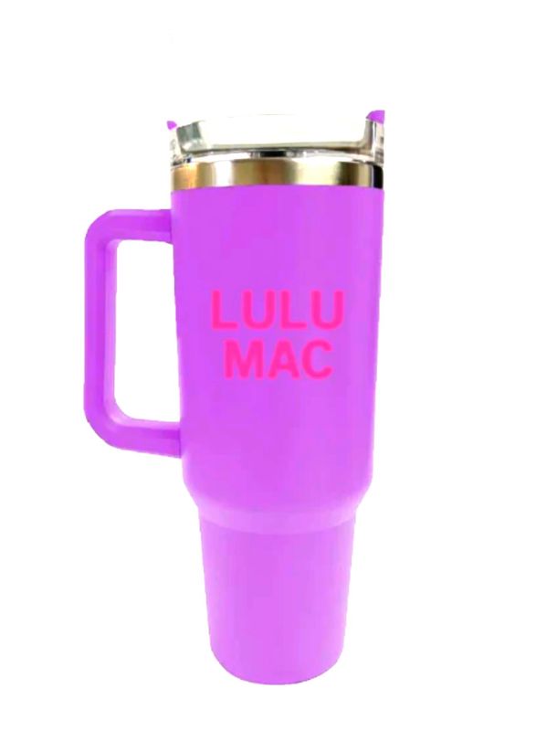 Lulu Mac Fushia Tumbler