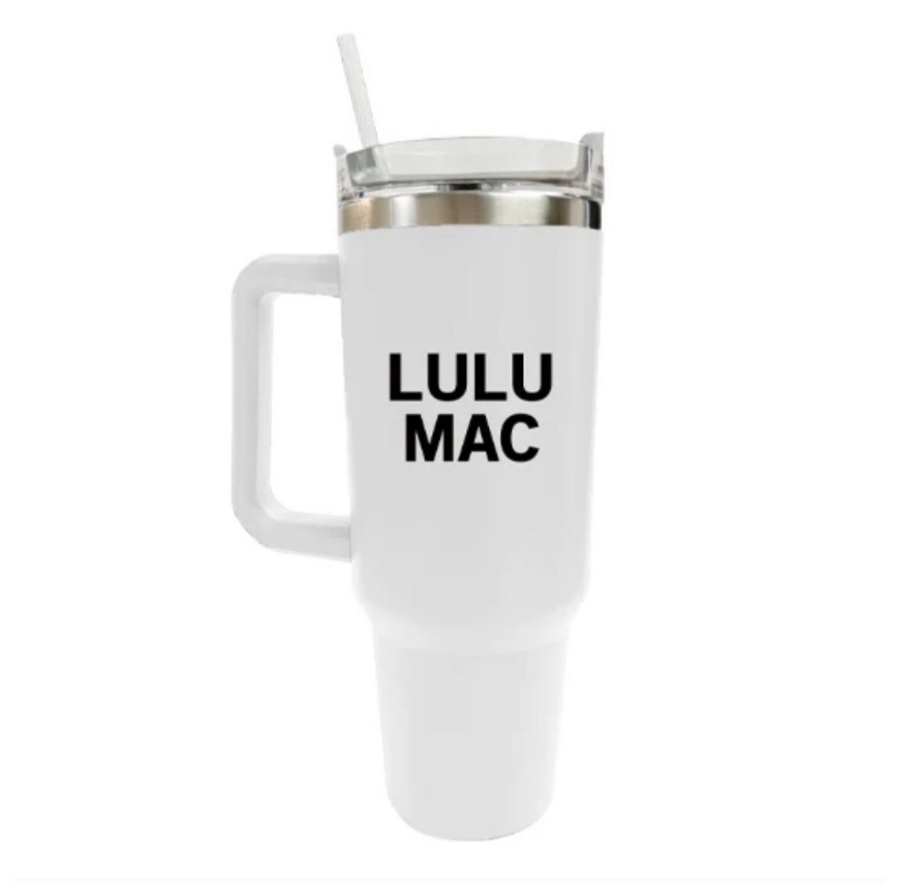 Lulu Mac White Tumbler