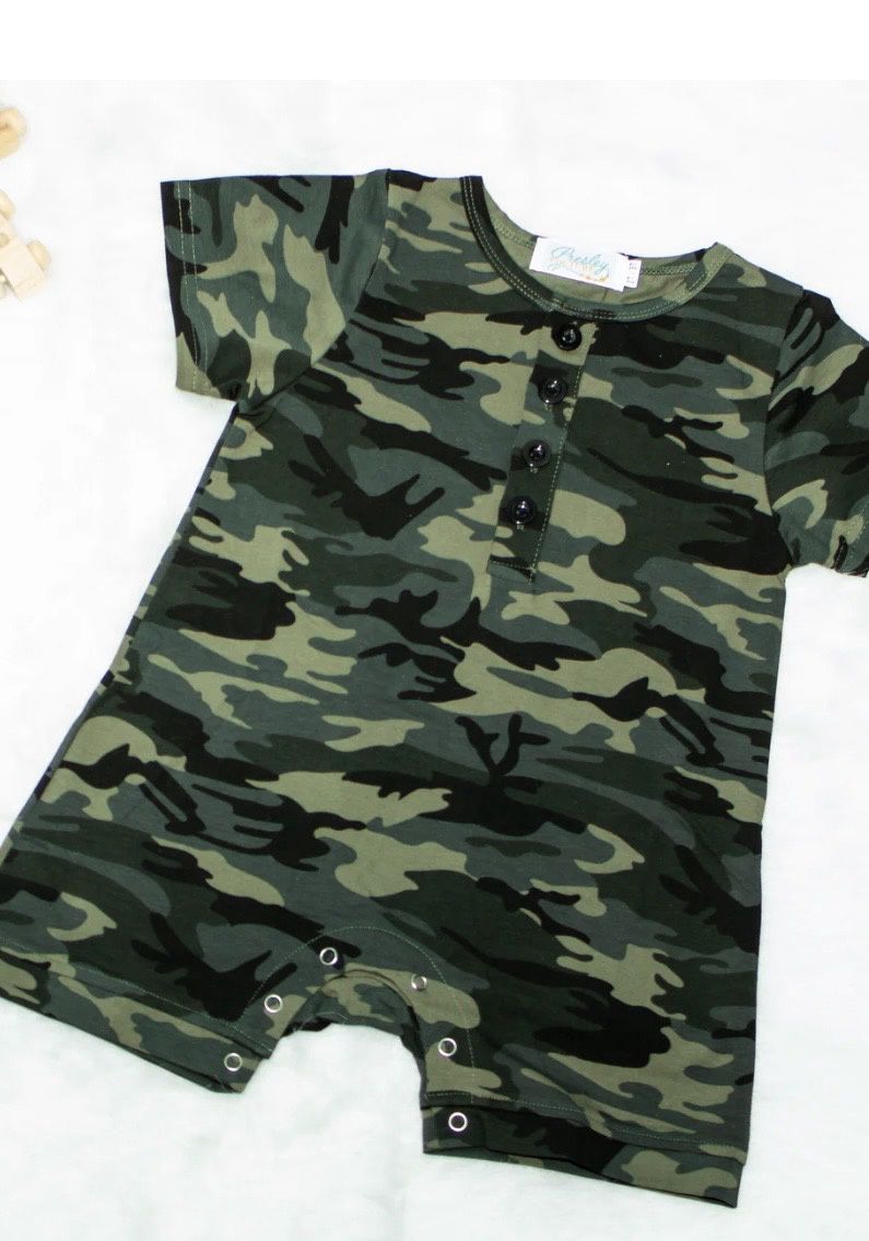 Green Camo Boys Jon