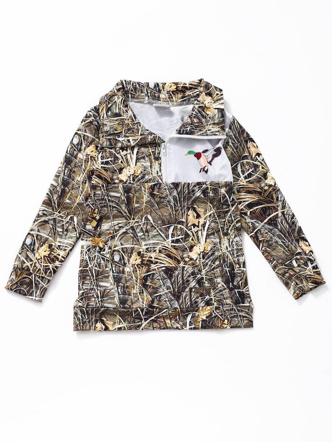 Boys Duck Zipper Hunting Pullover, Size: 3-6M