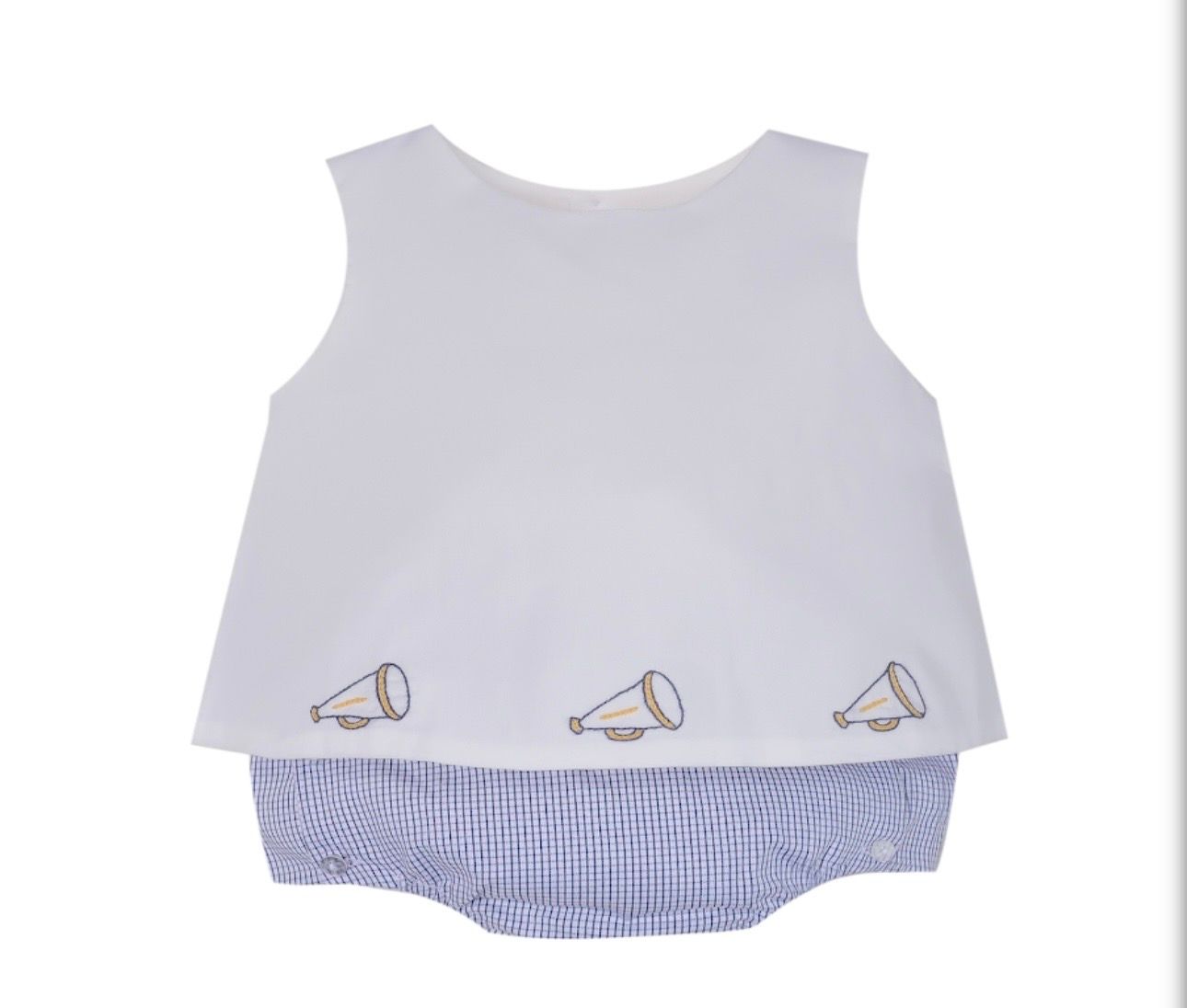 Saints Girls Bloomer Set Gingham