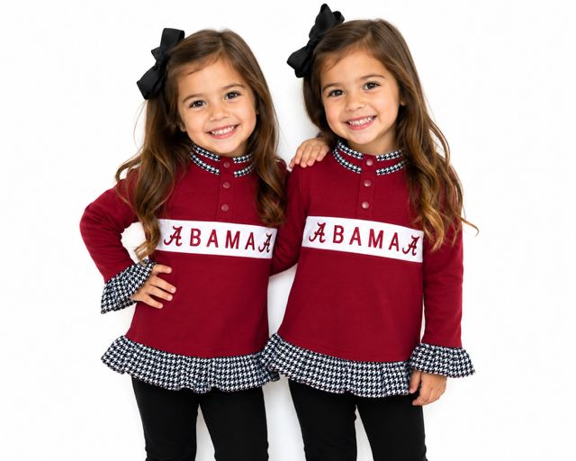 Girls Alabama 3-Snap Girls Jacket