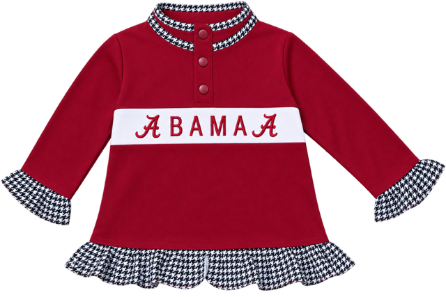 Girls Alabama 3-Snap Girls Jacket