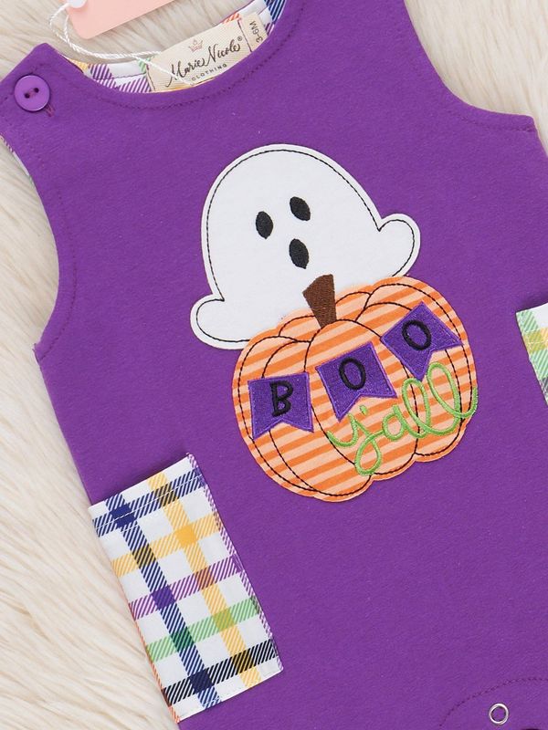 "Boo Y'all" Halloween Pumpkin Johnny