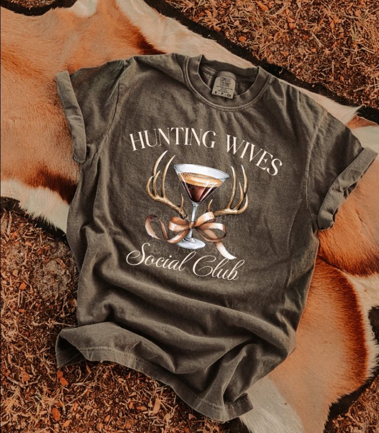 Hunting Wives Social Club Tee