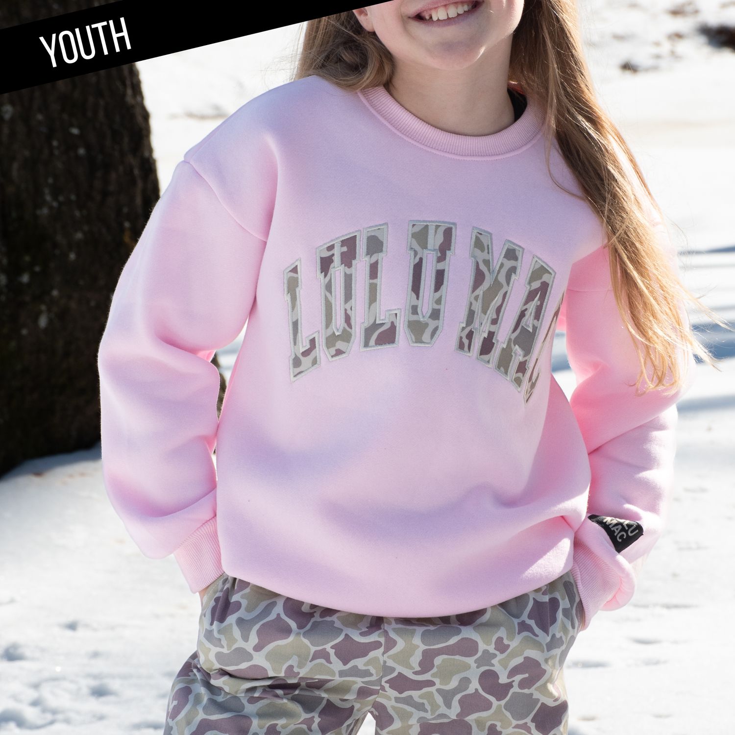 CAMO LIGHT Lulu Mac Sweatshirt