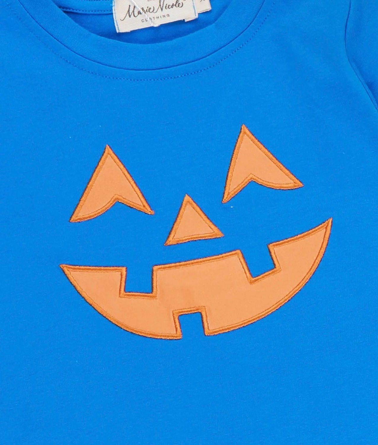 Halloween Boys Jack-O-Lantern Shorts Set