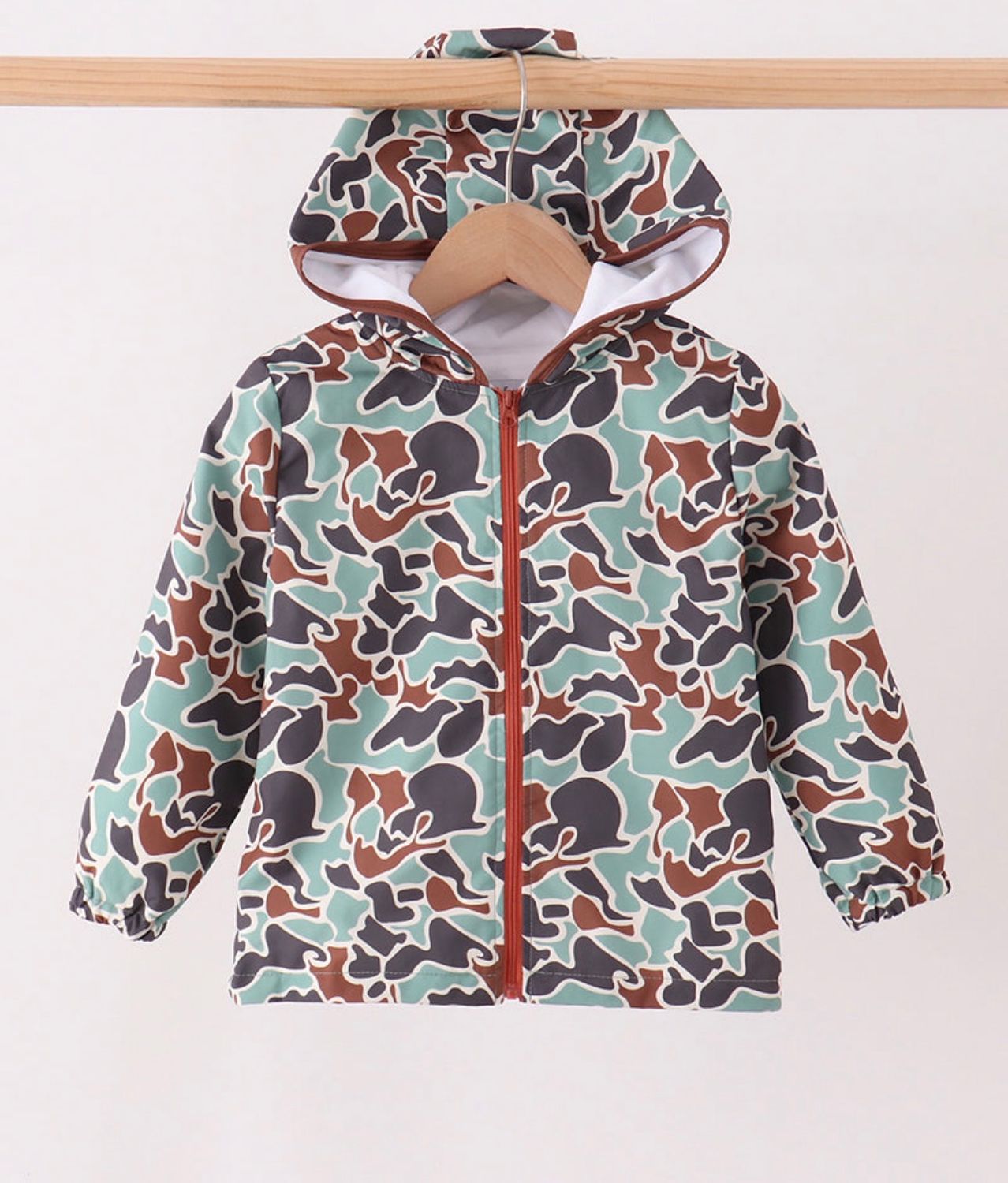 Unisex Camo Rain Jackets