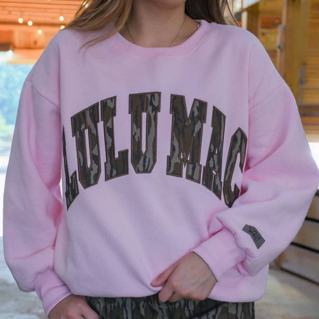 Lulu Mac Light Pink w/ Mossy Oak Bottomland