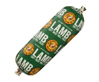 Happy Howie's Lamb Meat Roll Dog Treats, 12-oz