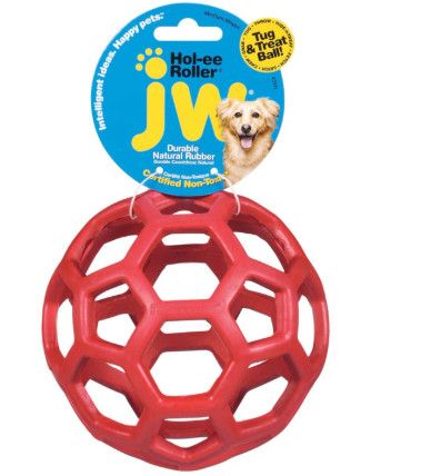 JW Pet Hol-ee Roller Dog Toy, Color Varies, Medium