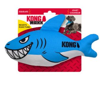 KONG Maxx Shark Dog Toy, Medium