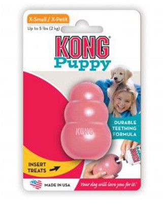 KONG Puppy Dog Toy, Color Varies, X-Small