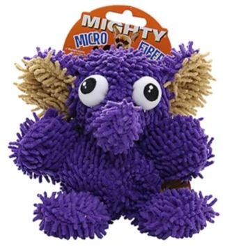 Mighty Microfiber Ball Elephant Dog Toy, Junior